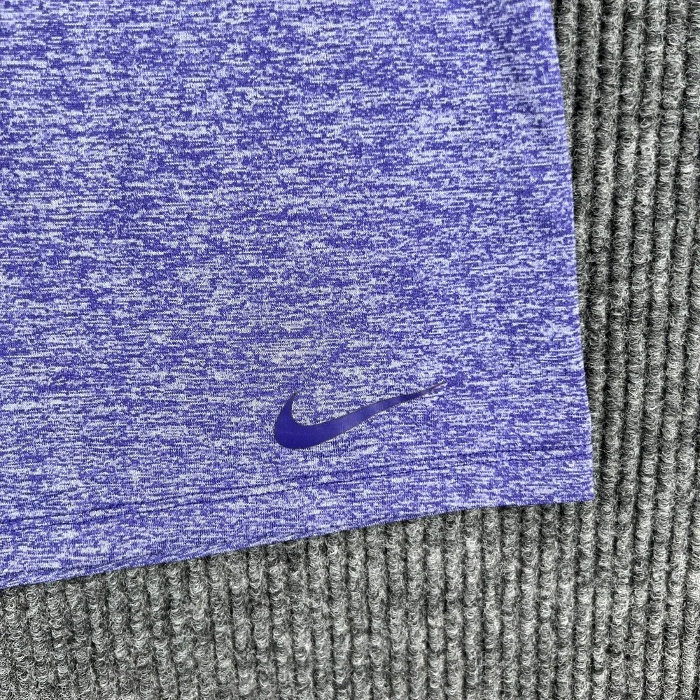 Nike Tank Top Shirt Womens XL Extra Large Purple Sleeveless Dri Fit Training Gym